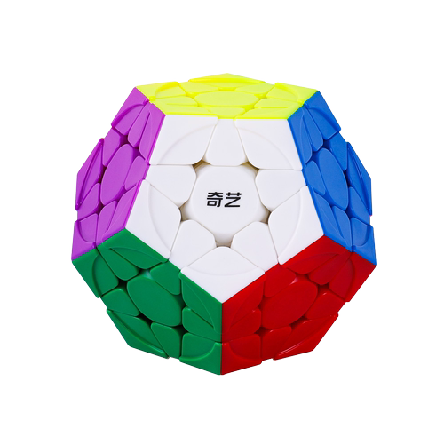 奇艺五魔方十二面体磁力版雕刻版比赛专用竞速拧异形益智魔方 - 图3