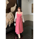 ສິ້ນກະໂປງ I-shaped slim fit 2024 summer cotton