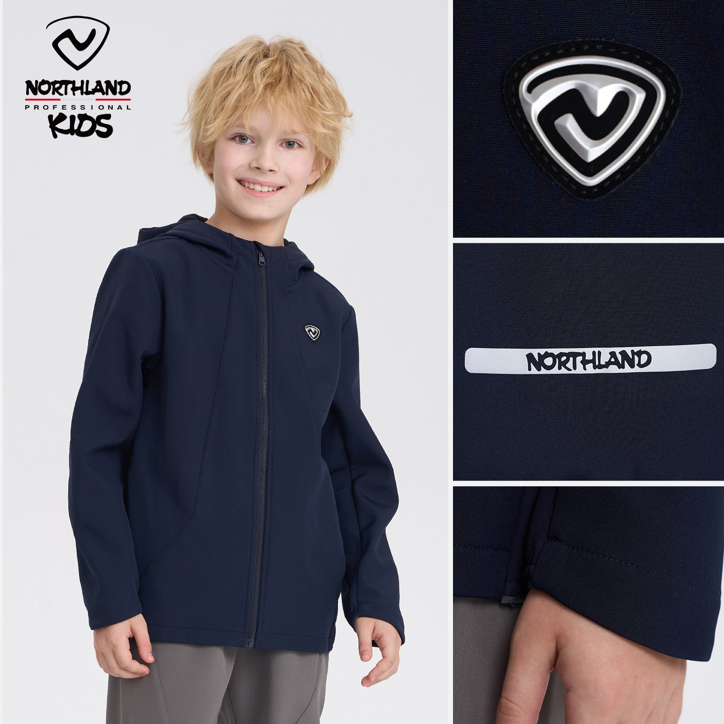 【风屿】诺诗兰儿童软壳衣男女童新款秋季户外防风冲锋外套上衣,淘宝优惠券,粉丝福利购,淘宝优惠卷