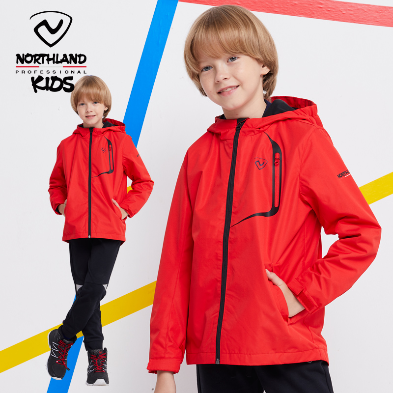 NORTHLAND 诺诗兰 中大儿童户外冲锋衣外套 双重优惠折后¥139包邮 2色可选