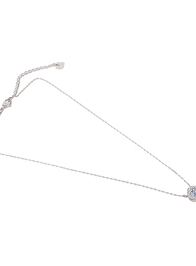 Swarovski跳动的心锁骨链