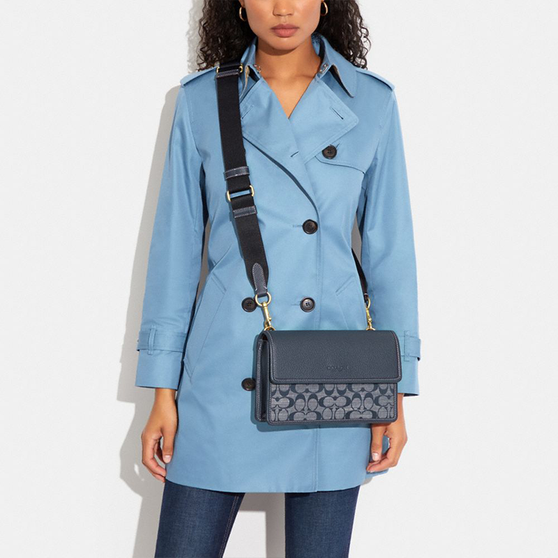 coach /蔻驰23年新款男士时尚老花 Hubing Select 海外男士包袋