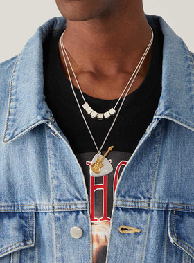 AMBUSH水波链男女吉他拨片项链