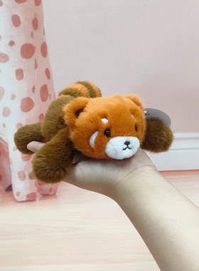 原点绒创趴趴小熊猫毛绒玩具香氛桌伴玩偶兔子掌中宝公仔儿童玩具