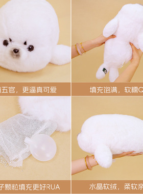 可爱海豹毛绒玩具海洋生物玩偶公仔娃娃儿童睡觉抱枕生日礼物