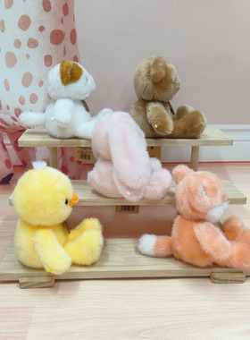 正版鼻涕熊跑跑家族动物毛绒玩具陪伴狐狸公仔兔子布娃娃儿童玩具