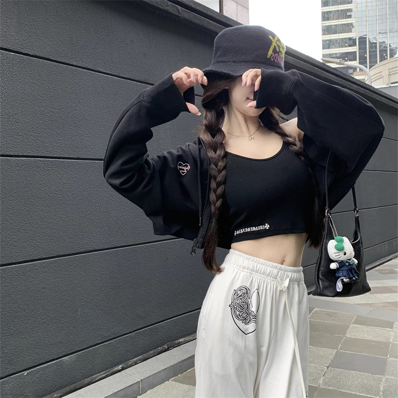 基础百搭自带胸垫梵文刺绣背心吊带女夏季内搭外穿显瘦设计感上衣,淘宝优惠券,粉丝福利购,淘宝优惠卷