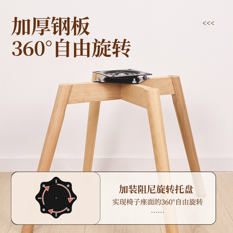 梳妆台椅子女生卧室网红旋转椅化妆凳轻奢奶油风梳妆凳美甲花瓣椅