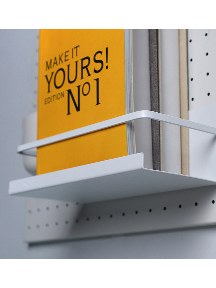 Magnetic accessories collection desk perforated board without punching
