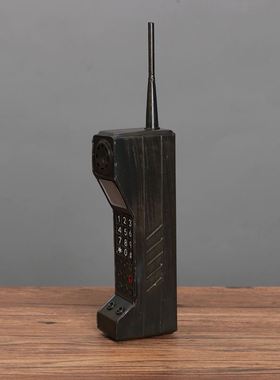 大哥大仿真道具大哥大手机玩具仿真黑色大哥大仿真道具80年代复古