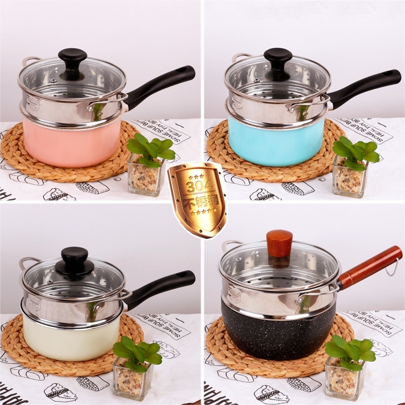 宿舍小锅蒸笼适用于小熊迷你小型火锅煮面电锅1.2升蒸格配件通用 - 图1