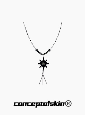 conceptofskin肌理概念 跳跃因子系列高街配饰小众设计无性别项链