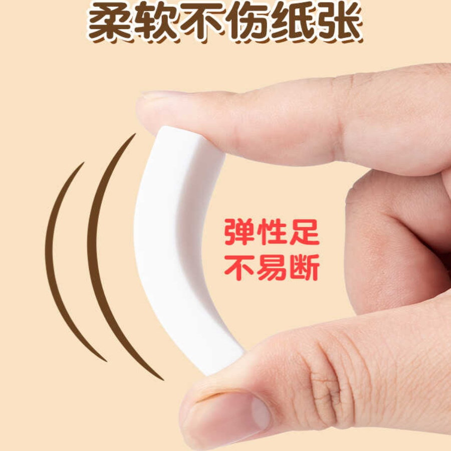 罗弗2B橡皮小学生专用无屑考试专业美术檫绘图擦字成线4B素描铅笔