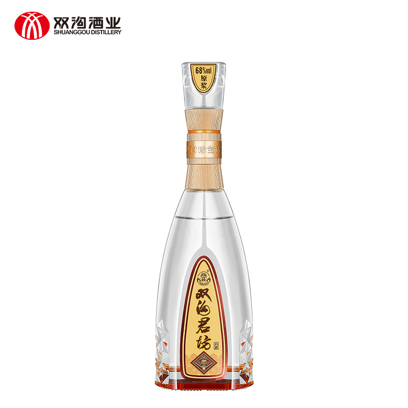 【特惠】双沟珍宝坊君坊52度度500mL+20mL*6瓶整箱装白酒
