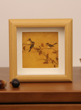 宋代工笔画花鸟画国画客厅装饰画