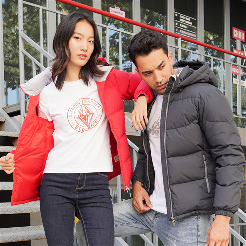 黑冰天枢PLUS鹅绒700蓬男女款轻量加厚连帽超轻加厚羽绒服 F8509 - 图2