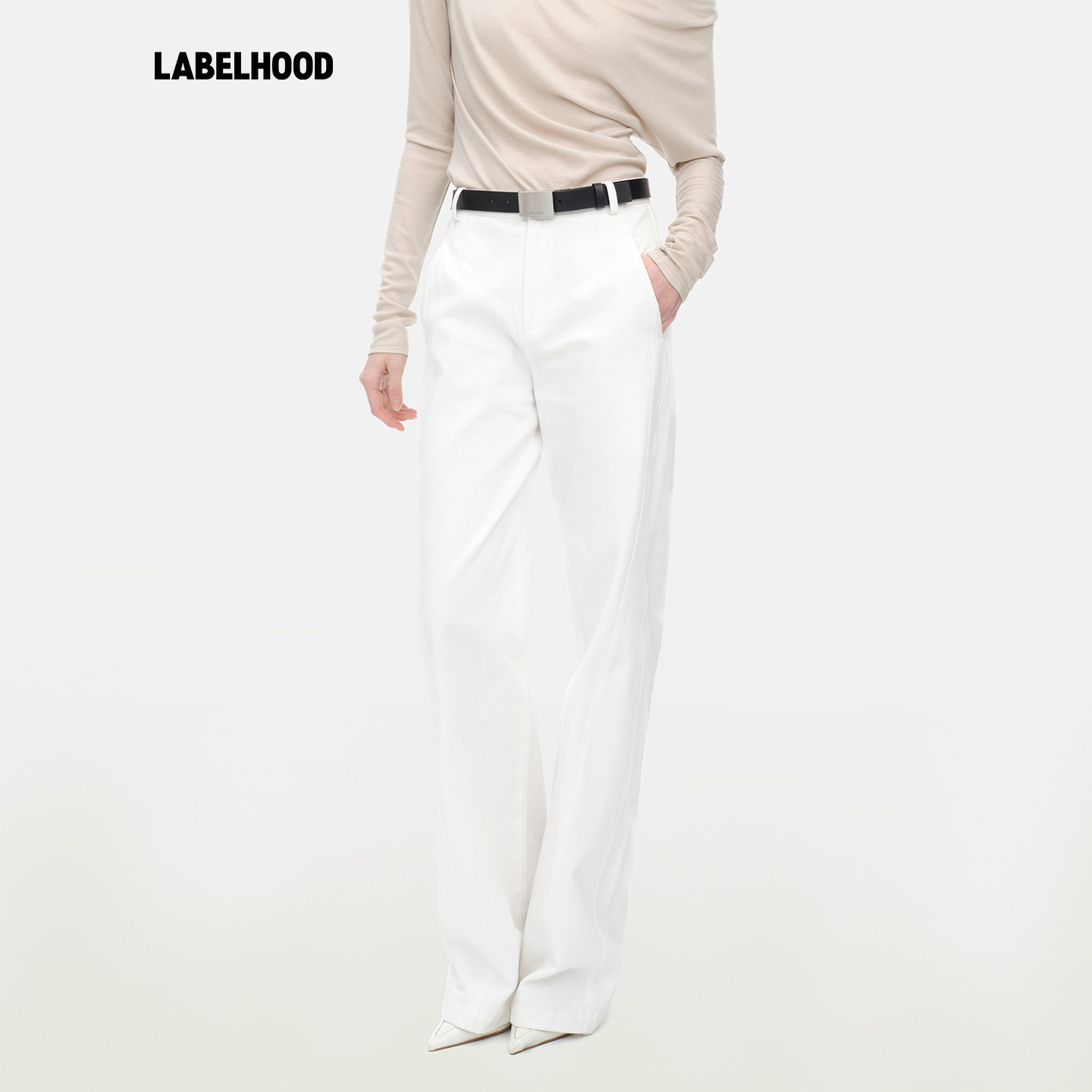 【YIRANTIAN】蕾虎简约休闲牛仔茧型长裤百搭秋冬新女装裤子,淘宝优惠券,粉丝福利购,淘宝优惠卷