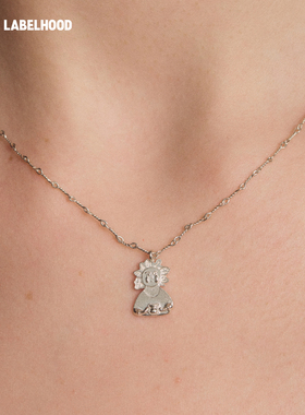 SALEEPEPE纯银酒神吊坠项链