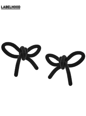 设计师SHUSHUTONG耳钉蝴蝶结