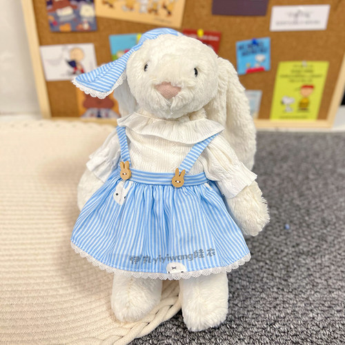 31/23cm中号邦尼兔衣服jellycat28cm巴熊新款甜美连衣裙可爱娃衣 - 图0