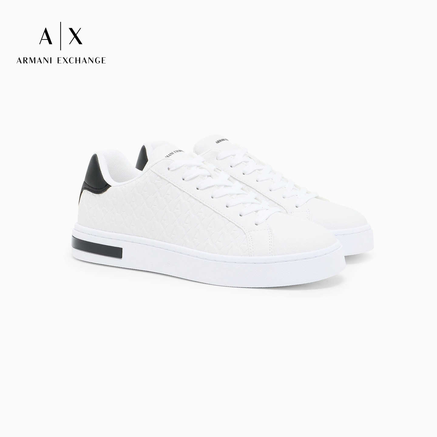 【新年礼物】ARMANI EXCHANGE/阿玛尼男士绑带休闲板鞋运动鞋官方,淘宝优惠券,粉丝福利购,淘宝优惠卷