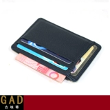 Ультратонкий универсальный картхолдер, рабочий кожаный кошелек, воловья кожа, из натуральной кожи