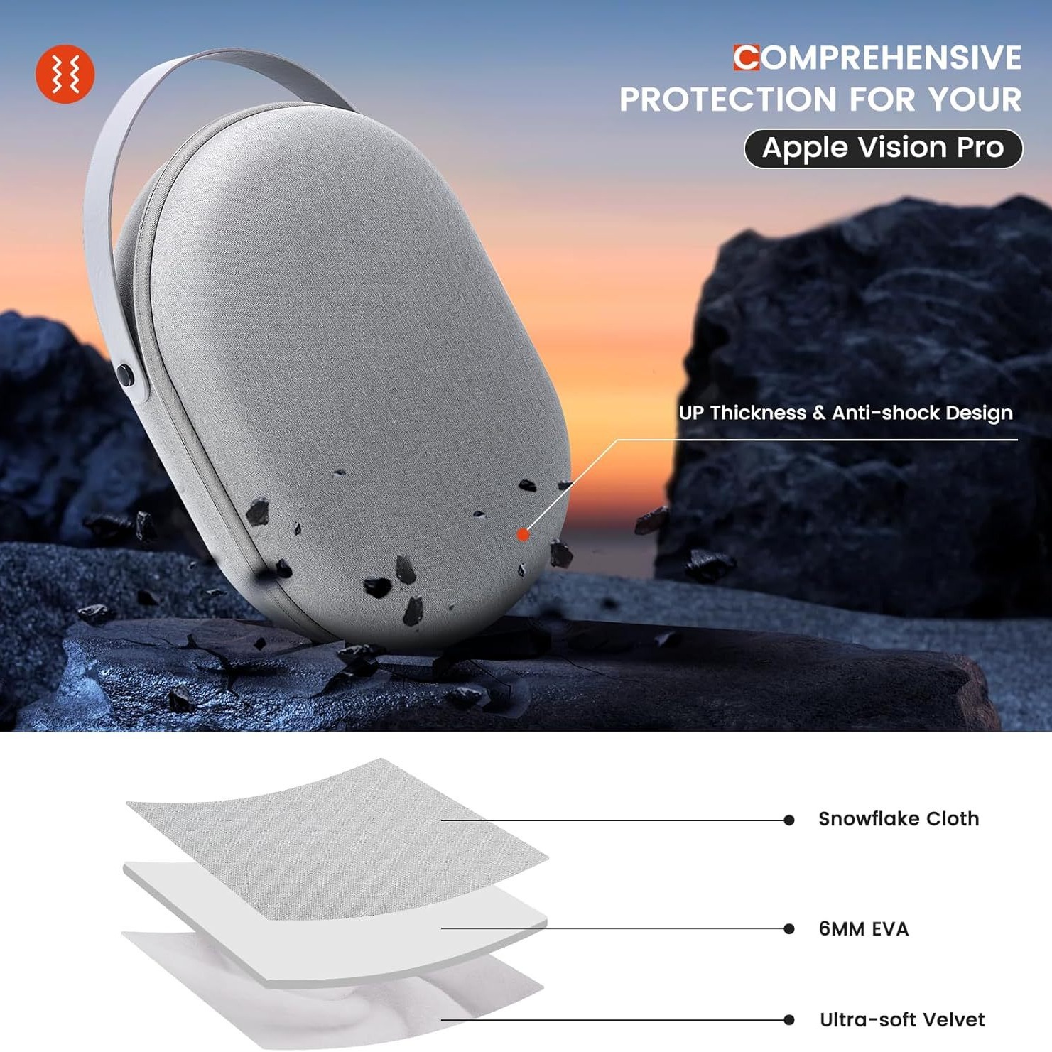 Visionpro storage bag Apple smart glasses