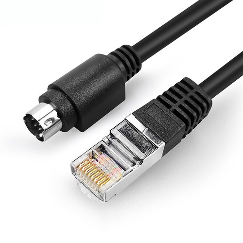 用于华为摄像头控制线RJ45转VISCA8TE304050vpc600视频终端圆DIN8 - 图2