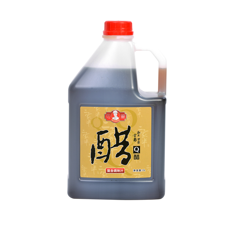 二家半Q醋3L商用桶装温州特产餐饮外卖卤味大闸蟹小龙虾海鲜蘸汁-图3