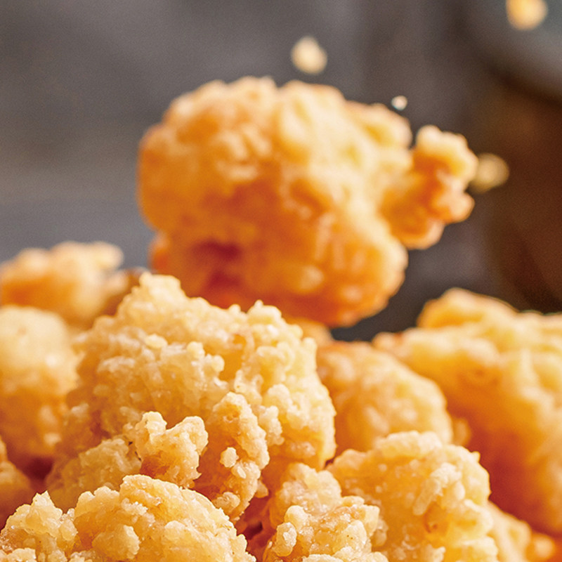 凤祥食品盐酥鸡米花2kg家庭装劲爆鸡米花油炸半成品小吃休闲零食