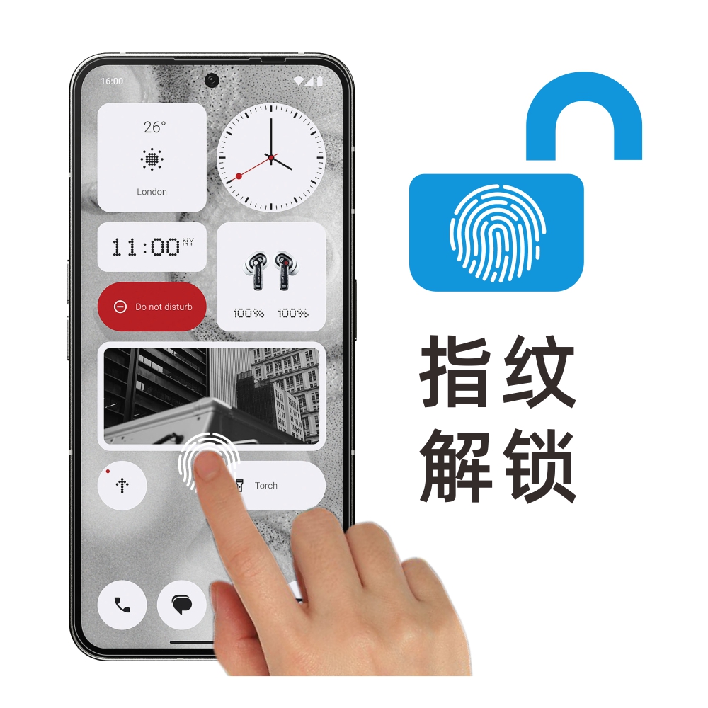 爱贴贴 适用nothingphone2钢化膜，全屏覆盖高清防指纹超薄玻璃无孔手机膜 - 图2