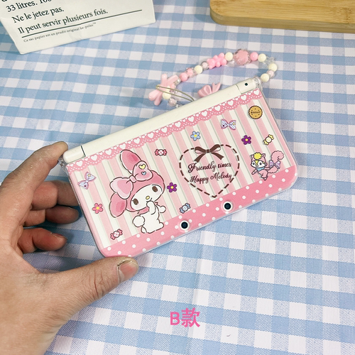 三丽鸥蹦蹦兔美乐蒂新老NEW3DSLL软硬外壳3DS主机保护2DSLL套NDSI - 图1