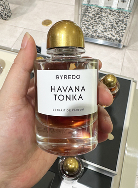 新香 BYREDO百瑞德HAVANA哈瓦那之夜浓香精edp朗姆酒烟草零陵香豆
