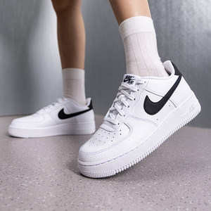 Nike耐克男女大童空军一号休闲鞋厚底小白鞋2026新款女子低帮板鞋