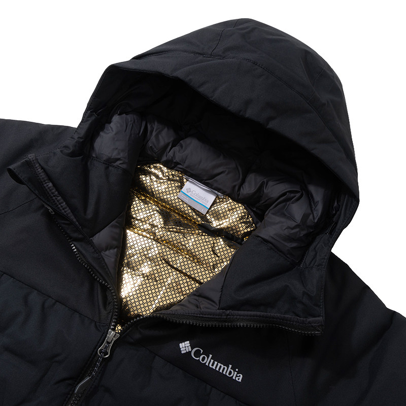 哥伦比亚官网男装新款户外保暖运动服宽松休闲羽绒服WE7857010