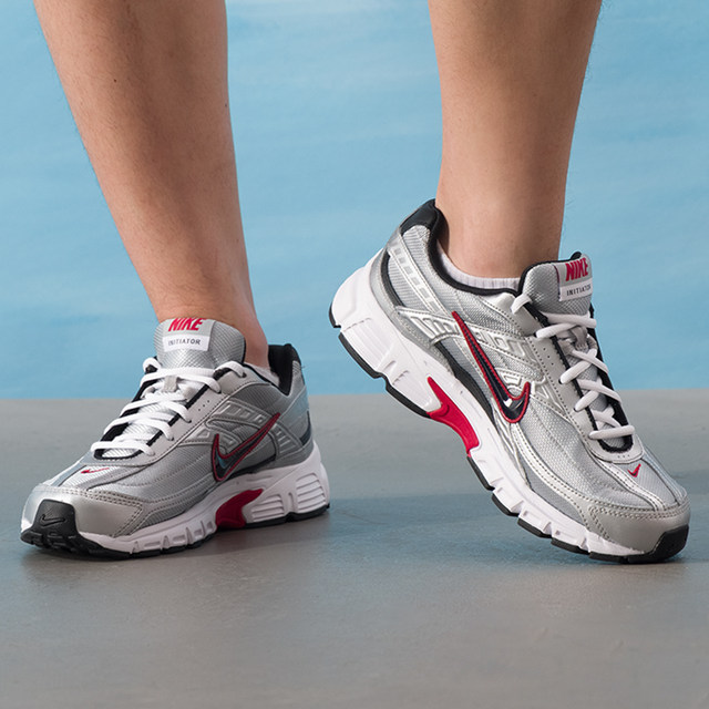 Nike official men's shoes 2025 new sports shoes INITIATOR lightweight shock-absorbing running shoes 394055-001