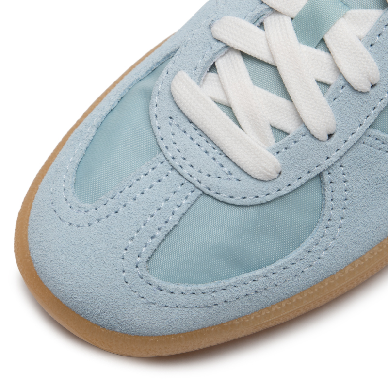 PUMA彪马休闲鞋板鞋男鞋女鞋2025冬季新款德训鞋蓝色运动鞋399341 - 图1