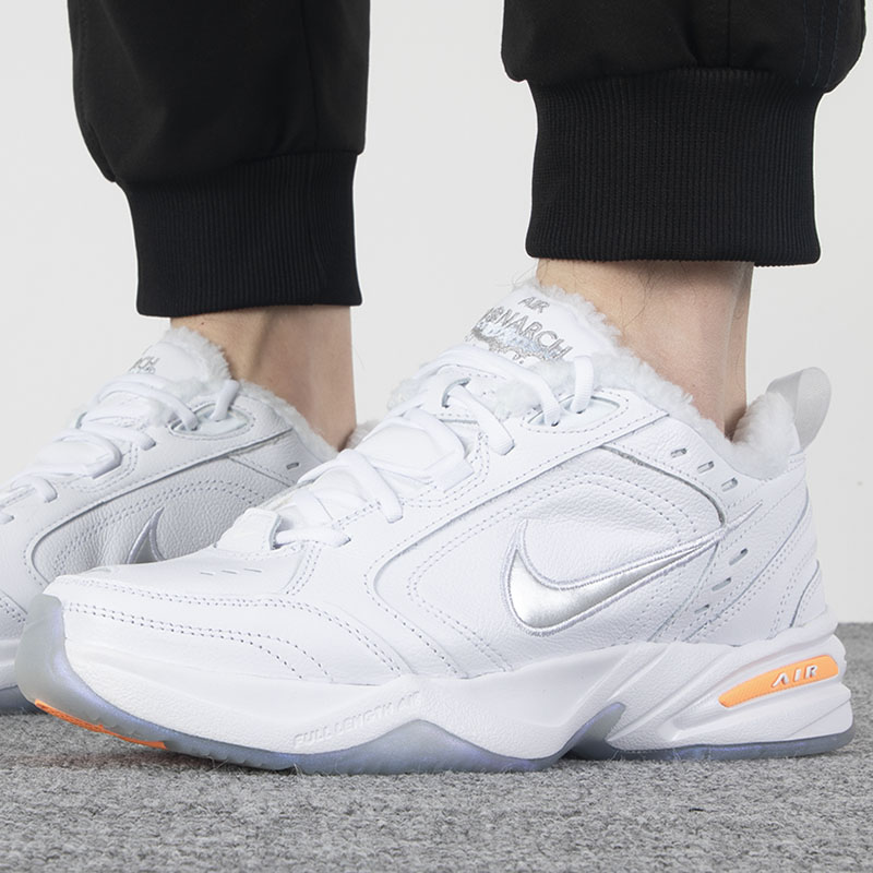 nike 耐克冬季男鞋AIR MONARCH IV加绒运动鞋休闲鞋AV6676-100