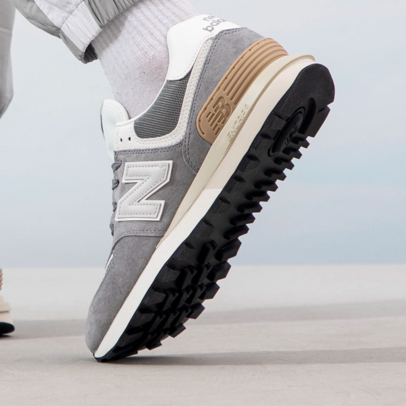 New Balance NB 574LG系列男女鞋2024新款运动低帮休闲鞋U574LGGS - 图1