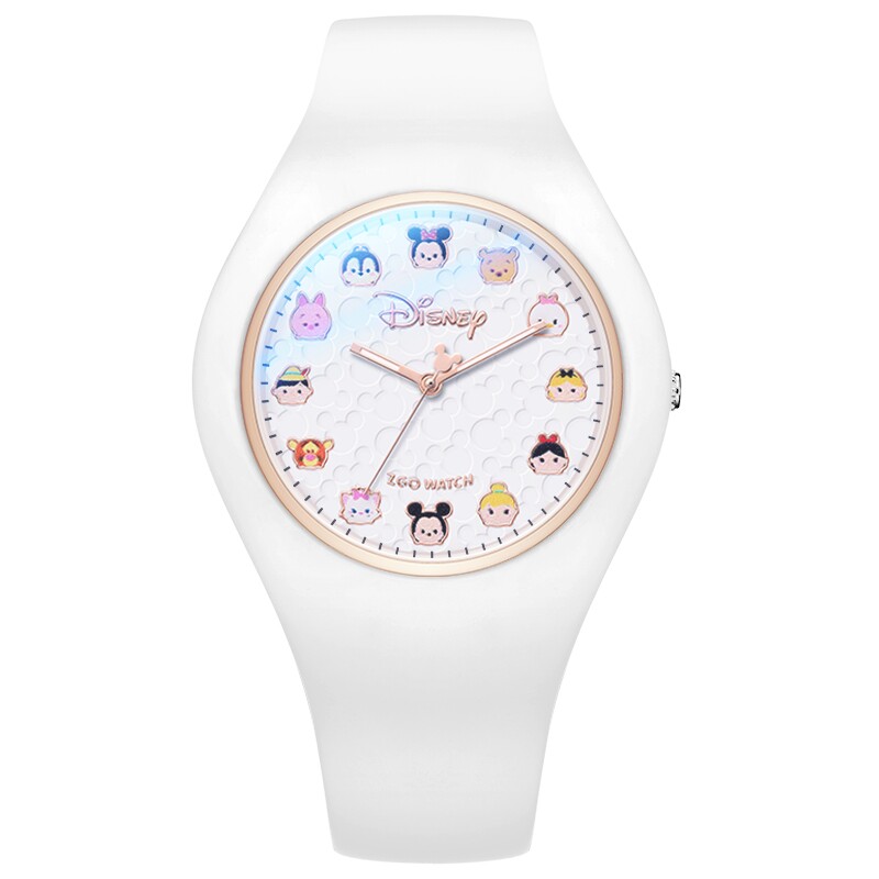 迪士尼女联名简约气质米奇电子表 幻速国产腕表