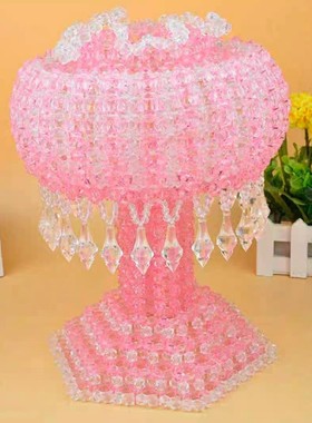 真爱手工串珠仿水晶装饰现代卧室