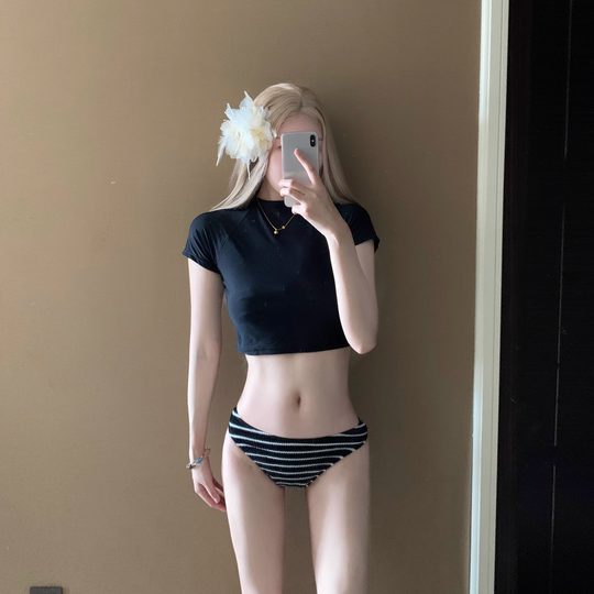 2025 new bikini sexy pure hot spring bath