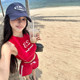 2025 New Split Swimsuit Hot Girl Conservative Surf Wear