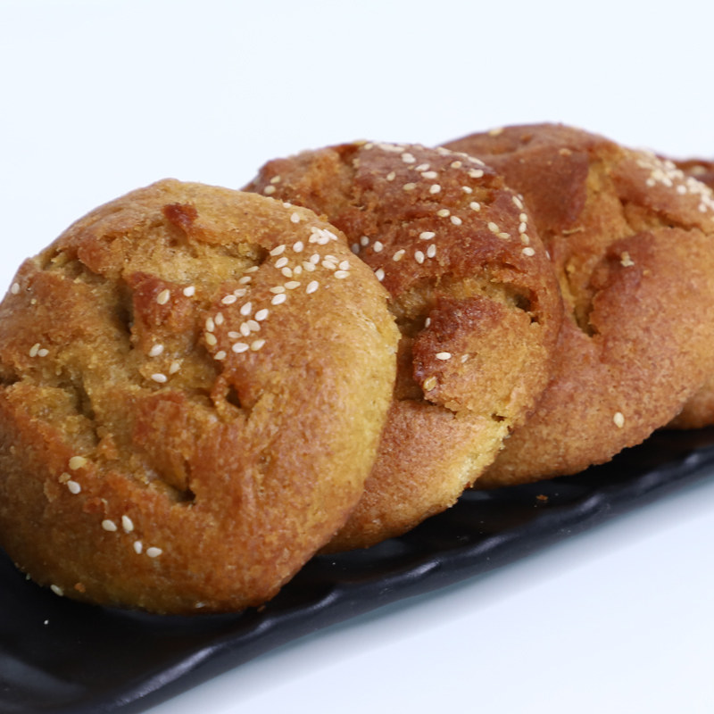 【马佳园】 丰镇全麦月饼150g粗粮传统手工胡麻油糕点