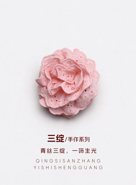三绽秋冬新品高级感大号花朵抓夹玫瑰花后脑勺发夹旅游头饰鲨鱼夹