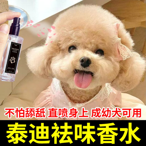 泰迪专用香水狗狗除体臭除味剂除尿骚味腥臭味持久留香宠物除臭剂 - 图1