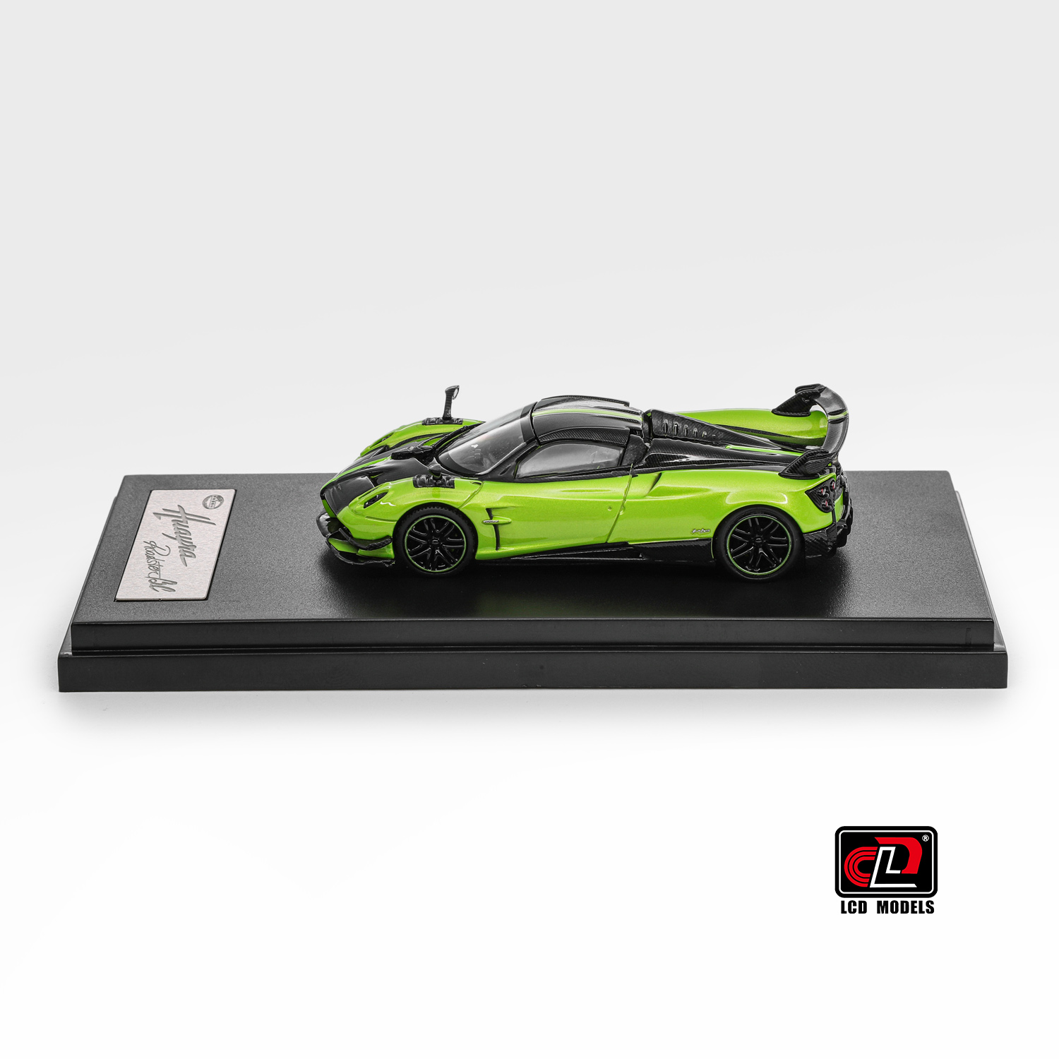 LCD 1:64 Pagani 帕加尼 花雅 BC 苹果绿 合金仿真汽车模型 - 图0