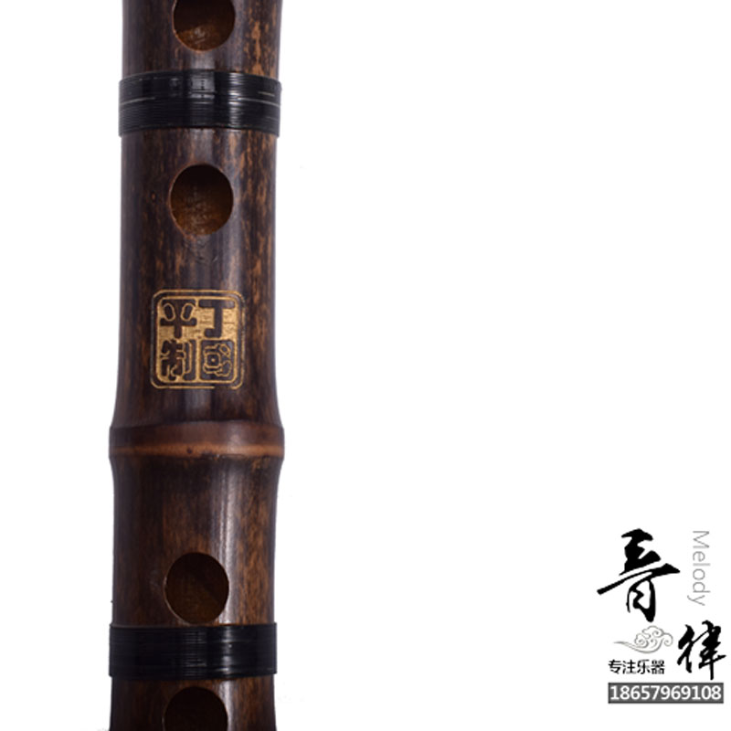 紫竹二节笛子横笛丁国平制精品竹笛成人儿童初学民族乐器GFEDC-图2