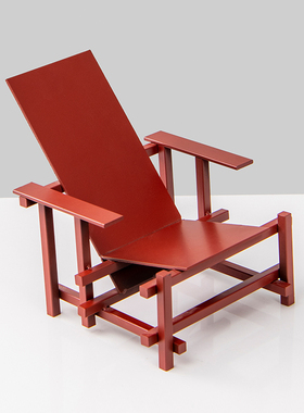 现代新中式家居饰品金属太师椅子样板间书房酒柜书柜软装饰品摆设