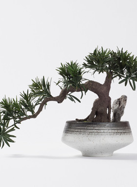 新中式风迎客松绿植装饰品